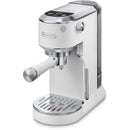 De'Longhi Dedica Duo Pump Espresso Machine with Cold Brew, Frothing Wand in Vanilla (EC890WI)