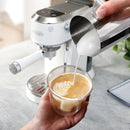 De'Longhi Dedica Duo Pump Espresso Machine with Cold Brew, Frothing Wand in Vanilla (EC890WI)