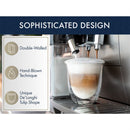 De'Longhi Hot & Cold Double Wall Glass Set of 2 Cappuccino, Cold Brew, Thermal (DLSC326)