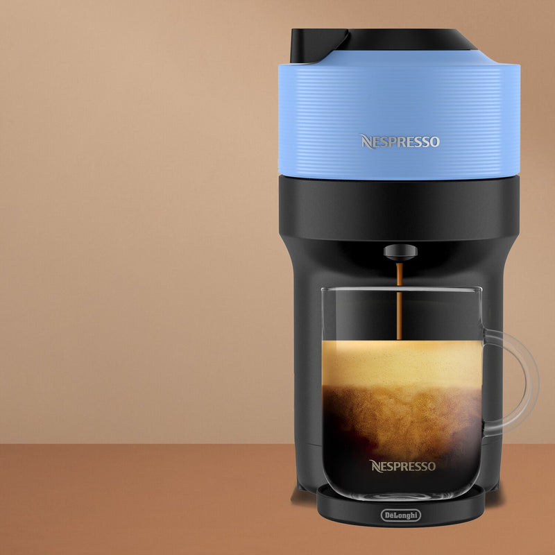 De'Longhi Nespresso Vertuo Pop+ Coffee & Espresso Single Serve in Pacific Blue (ENV92A)