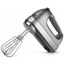 Kitchen Aid 9-Speed Digital Hand Mixer w/Turbo Beater II Accessories in Contour Silver (KHM926CU)