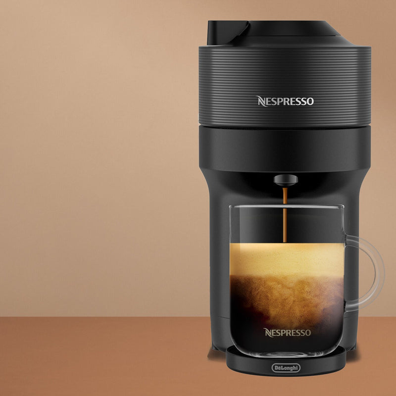 De'Longhi Nespresso Vertuo Pop+ Coffee & Espresso Single Serve in Liquorice Black (ENV92B)