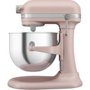 KitchenAid Stand Mixer, 7 Quart Bowl Lift, 11 Speeds in Feather Pink (KSM70SKXXFT)