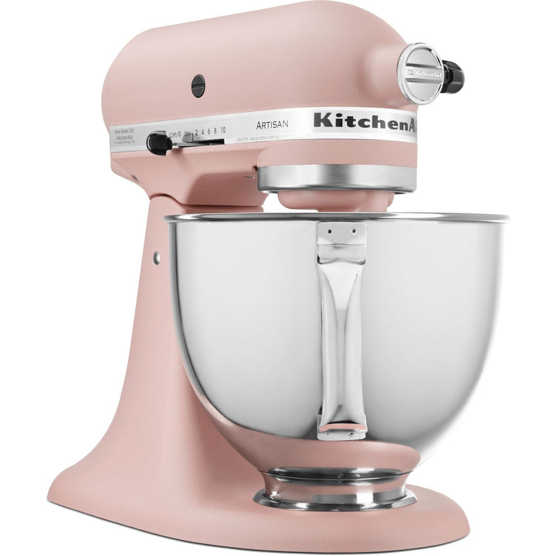 KitchenAid Artisan 5-Quart Tilt-Head Stand Mixer in Feather Pink (KSM150PSFT)