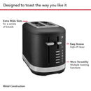 KitchenAid 2-Slice Toaster in Cast Iron black (KMT2109BK)