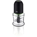 Braun Easy Prep Mini 4 Cup Chopper, 250W Quadblade Technology in Black (CH3012BK)