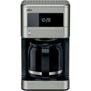 Braun Brew Sense 12-Cup Drip Coffee Maker with Glass Carafe in Stainless Steel (KF7170SI)