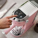 De'Longhi Dedica Duo Pump Espresso Machine with Cold Brew, Frothing Wand in Pink (EC890PK)