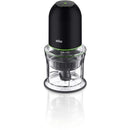 Braun Easy Prep Mini 4 Cup Chopper, 250W Quadblade Technology in Black (CH3012BK)