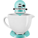 KitchenAid Artisan 5-Quart Tilt-Head Stand Mixer in Blue Aqua Sky (KSM150PSAQ)