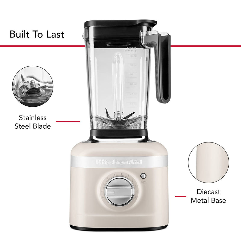 KitchenAid K400 Blender 1.5HP, 56oz. BPA free Jar in Matte Milkshake (KSB4028MH)