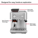 KitchenAid Semi-Automatic Espresso Machine with Burr Grinder in Stainless Steel - 15 Bar Pump (KES6551SX)
