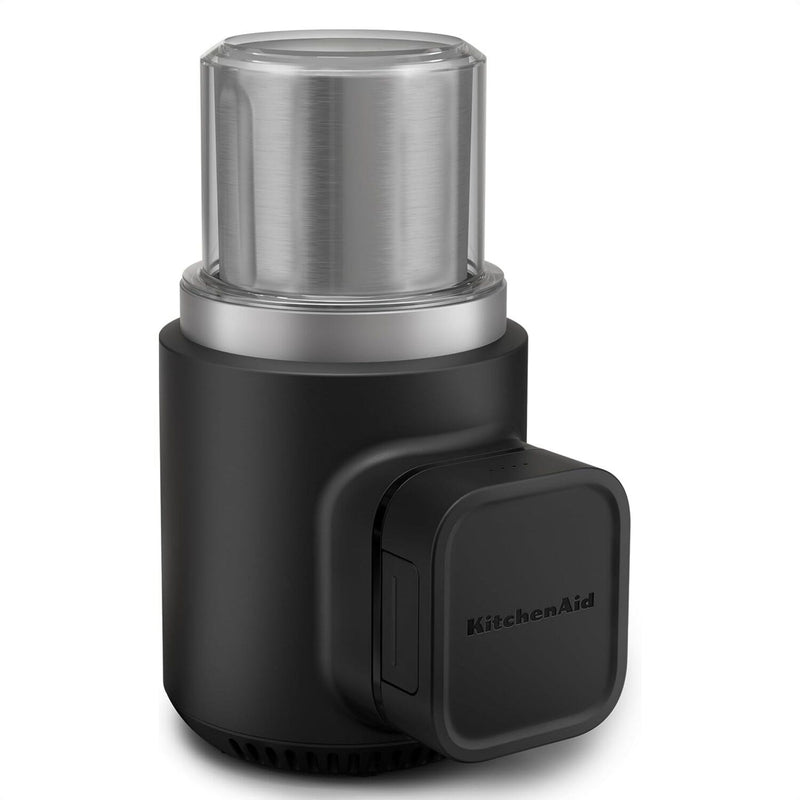 KitchenAid Go™ Cordless Blade Coffee Grinder in Black Matte with Battery Included (KBGR111BM)