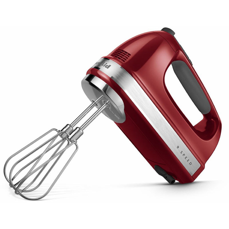 KitchenAid 9-Speed Digital Hand Mixer with Turbo Beater II Accessories in Empire Red (KHM926ER)