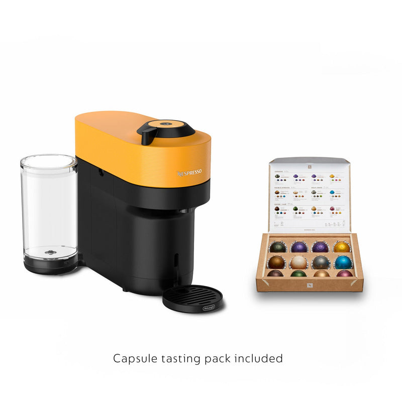 De'Longhi Nespresso Vertuo Pop+ Coffee & Espresso Single Serve in Mango Yellow (ENV92Y)