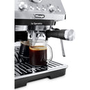 De'Longhi La Specialista Arte 19 Bar Pump Espresso Machine in Silver and Black (EC9155MB)