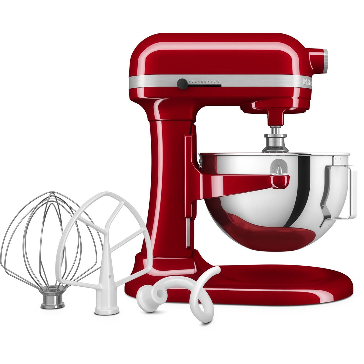 KitchenAid Stand Mixer, 5.5 Quart Bowl Lift, 11 Speeds in Empire Red (