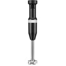 KitchenAid Immersion Blender Corded Variable Speed Trigger, Blending Jar with Lid in Black Matte (KHBV53BM)