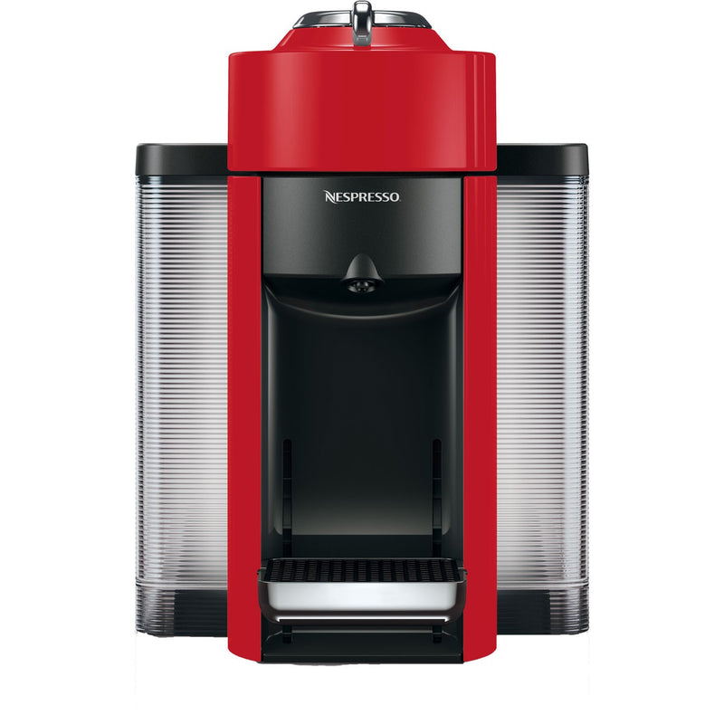 De'Longhi Nespresso Vertuo Coffee & Espresso Single Serve Machine + Aeroccino in Red (ENV135RAE)