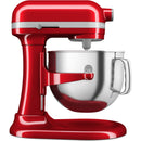 KitchenAid Stand Mixer, 7 Quart Bowl Lift, 11 Speeds in Candy Apple Red (KSM70SKXXCA)