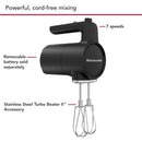 KitchenAid 12V Cordless Hand Mixer in Black Matte (KHMR700BM)