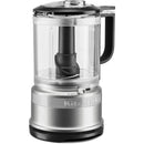 KitchenAid 5 Cup Food Chopper with Multi-Purpose Blade &amp; Whisk Accessory in Contour Silver (KFC0516CU)