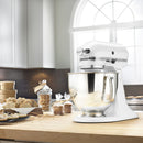 KitchenAid Artisan 5-Quart Tilt-Head Stand Mixer in White (KSM150PSWH)