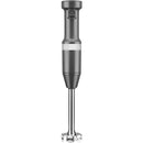 KitchenAid Immersion Blender Corded Variable Speed Trigger, Blending Jar with Lid in Charcoal Grey (KHBV53DG)
