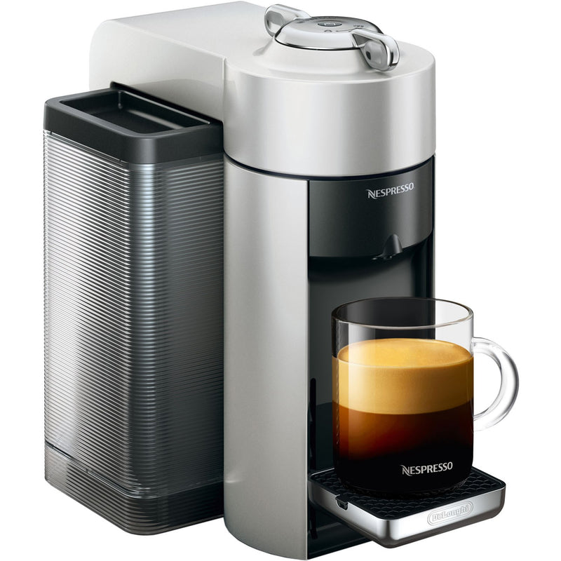 De'Longhi Nespresso Vertuo Coffee & Espresso Single Serve Machine, 2 Cup Sizes in Silver (ENV135S)