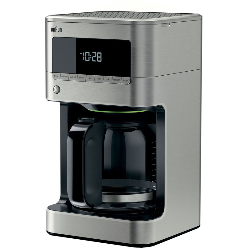 Braun Brew Sense 12-Cup Drip Coffee Maker with Glass Carafe in Stainless Steel (KF7170SI)