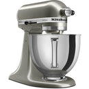 KitchenAid Artisan 5-Quart Tilt-Head Stand Mixer in Contour Silver (KSM150PSCU)