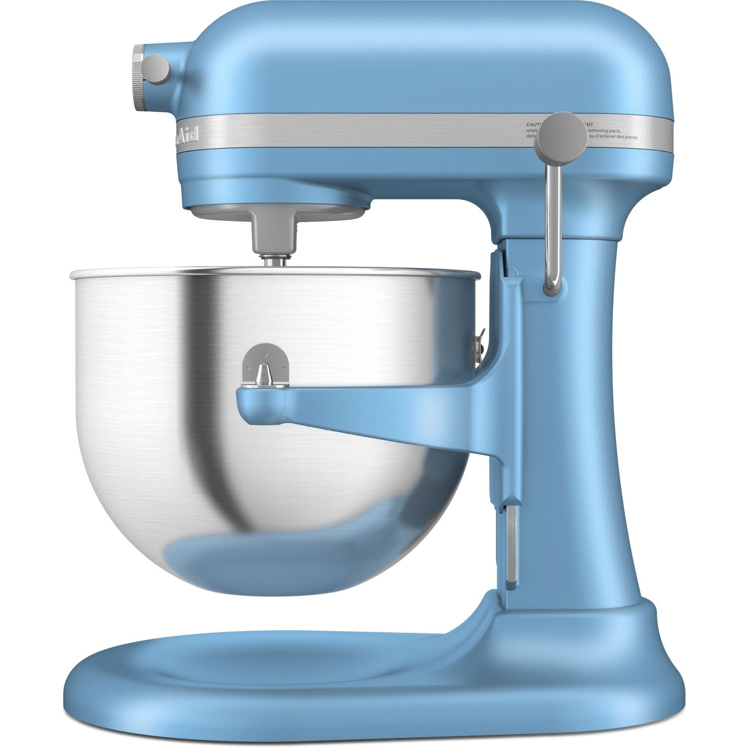 KitchenAid 7-quart bowl-lift stand mixer, velvet blue, with stainless mixing bowl
