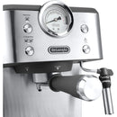 De'Longhi Linea Classic Automatic Espresso Machine with Milk Frother and Pressure Gauge Display (EM450M)