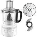 KitchenAid 7-Cup Food Processor with Slice-Shred Blade in White (KFP0718WH)