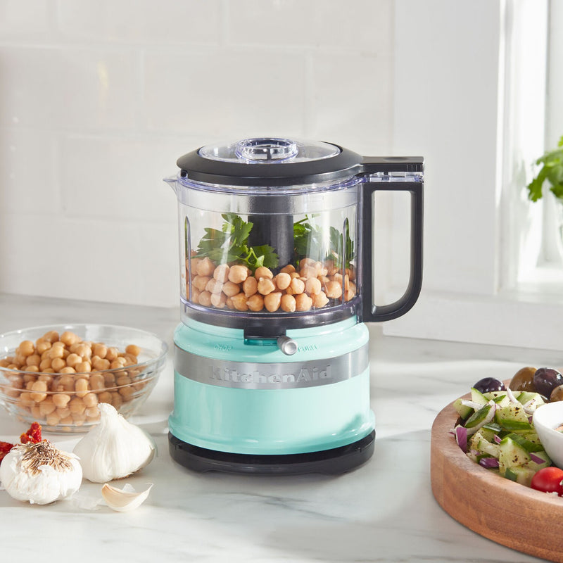 KitchenAid 3.5 Cup Food Chopper Chop, Mix & Puree in Ice Blue (KFC3516IC)