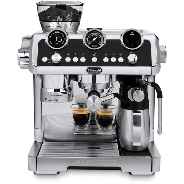 De'Longhi La Specialista Maestro Sensor Grinding, Milk Frothing Espresso Machine in Stainless (EC9665M)