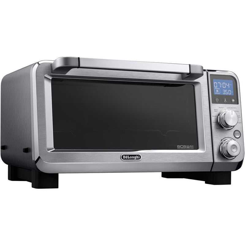 De'Longhi Livenza Convection Oven, 3 Heating Areas, Digital Display in Silver (EO141150M)