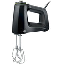 Braun Hand Mixer with Beaters, Dough Hooks and Accessory Bag in Black (HM5100)