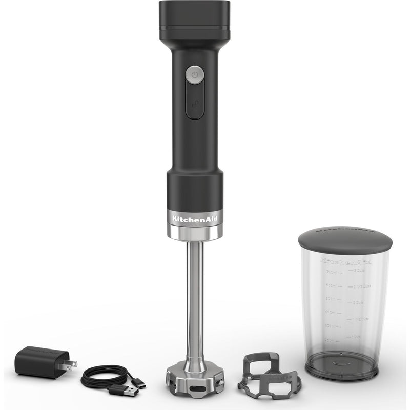 KitchenAid Go Cordless 12V Hand Blender with Battery Included (KHBRV71BM)