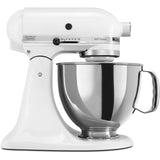 KitchenAid Artisan 5-Quart Tilt-Head Stand Mixer in White (KSM150PSWH)