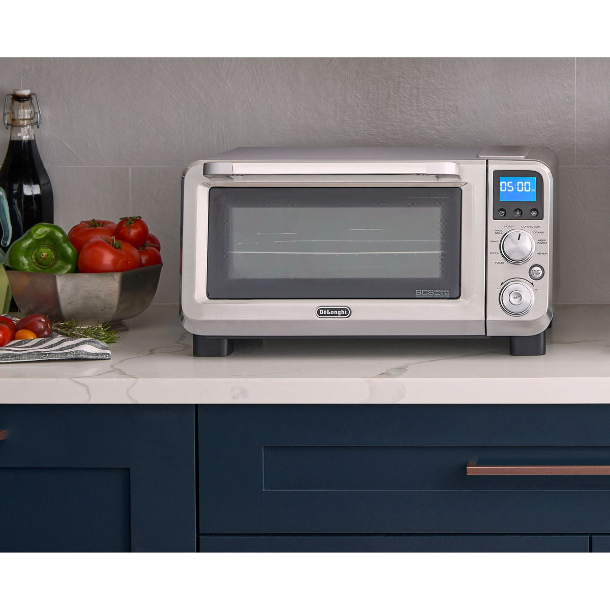 De'Longhi Livenza Convection Oven, 3 Heating Areas, Digital Display in