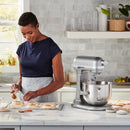 KitchenAid Stand Mixer, 7 Quart Bowl Lift, 11 Speeds in Contour Silver (KSM70SKXXCU)