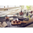 KitchenAid 5 Cup Food Chopper with Multi-Purpose Blade &amp; Whisk Accessory in Contour Silver (KFC0516CU)