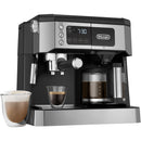De'Longhi Digital Combination Espresso & Drip Coffee Machine with Manual Steam Wand (COM530M)