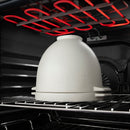 KitchenAid Bread Bowl with Baking Lid in Grey Speckled Ceramic (KSM2CB5BGS)