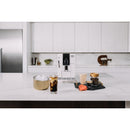 De'Longhi Dinamica Fully Automatic Coffee and Espresso Machine with Premium Manual Milk Frother in White (ECAM35020W)