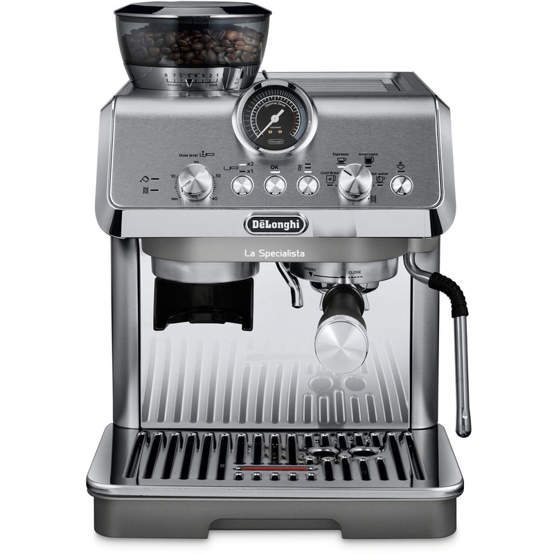De'Longhi La Specialista Arte Evo Espresso Machine with Cold Brew in Silver (EC9255M)