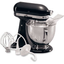 KitchenAid Artisan 5-Quart Tilt-Head Stand Mixer in Onyx Black (KSM150PSOB)