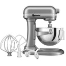 KitchenAid Stand Mixer, 5.5 Quart Bowl Lift, 11 Speeds in Contour Silver (KSM55SXXXCU)