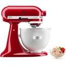 KitchenAid Ice Cream Maker Attachment for Stand Mixer in White (KSMICM)
